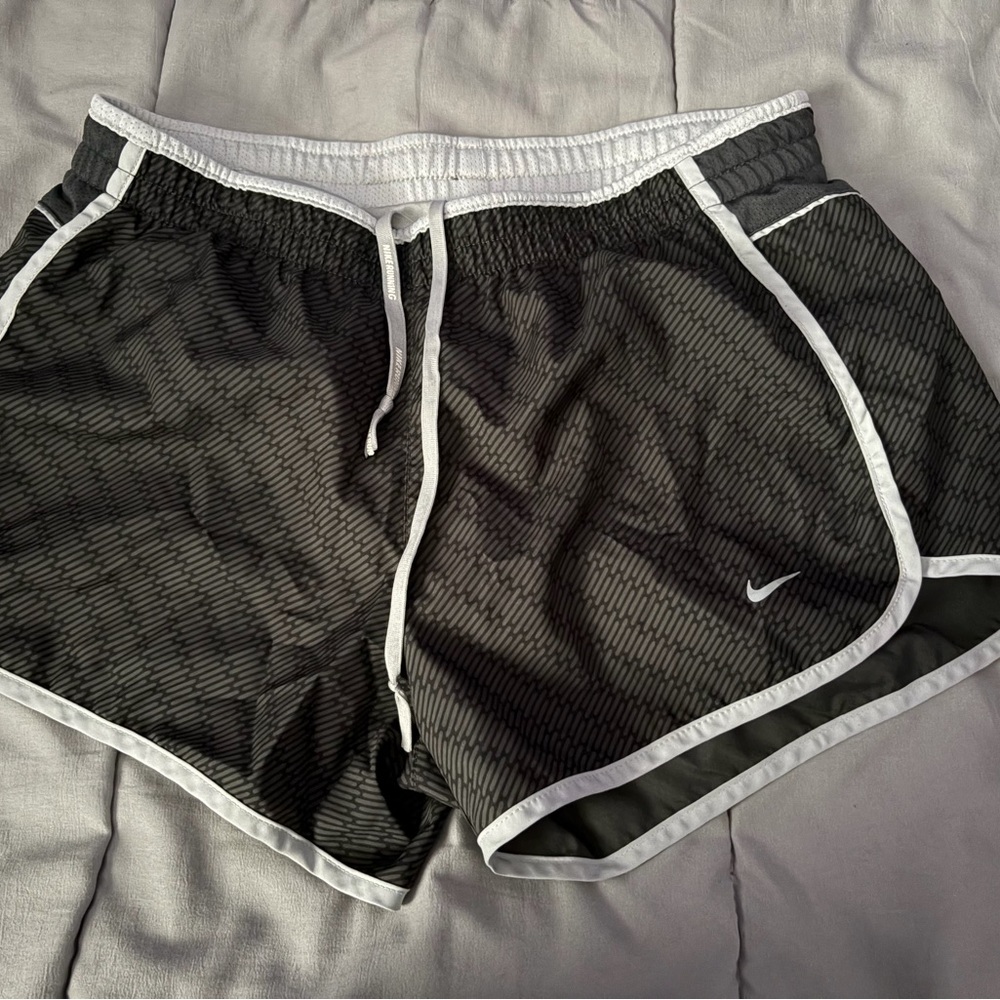 Nike Black and White Athletic Shorts